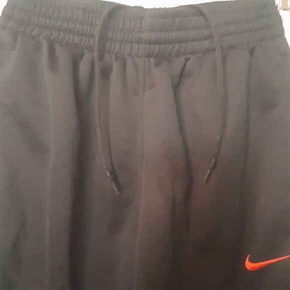 Nike Pants Medium Adult Black Dri Fit Athletic Straight Leg Swoosh Mens M - Picture 4 of 9